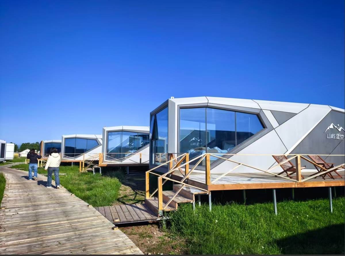 Real space capsule cabin deck project reference